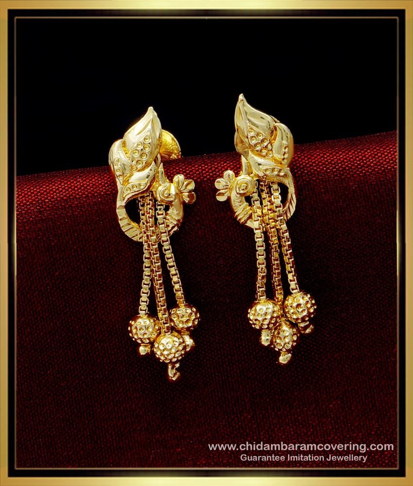 Earrings design for girl, Earrings design Gold, Earrings designs Gold latest, Earrings design artificial, Simple Earrings design, Gold earrings designs for daily use, 