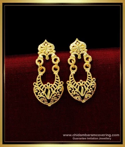 Kundan maang tikka earring set for girls simple Indian Matha Patti wedding  — Discovered
