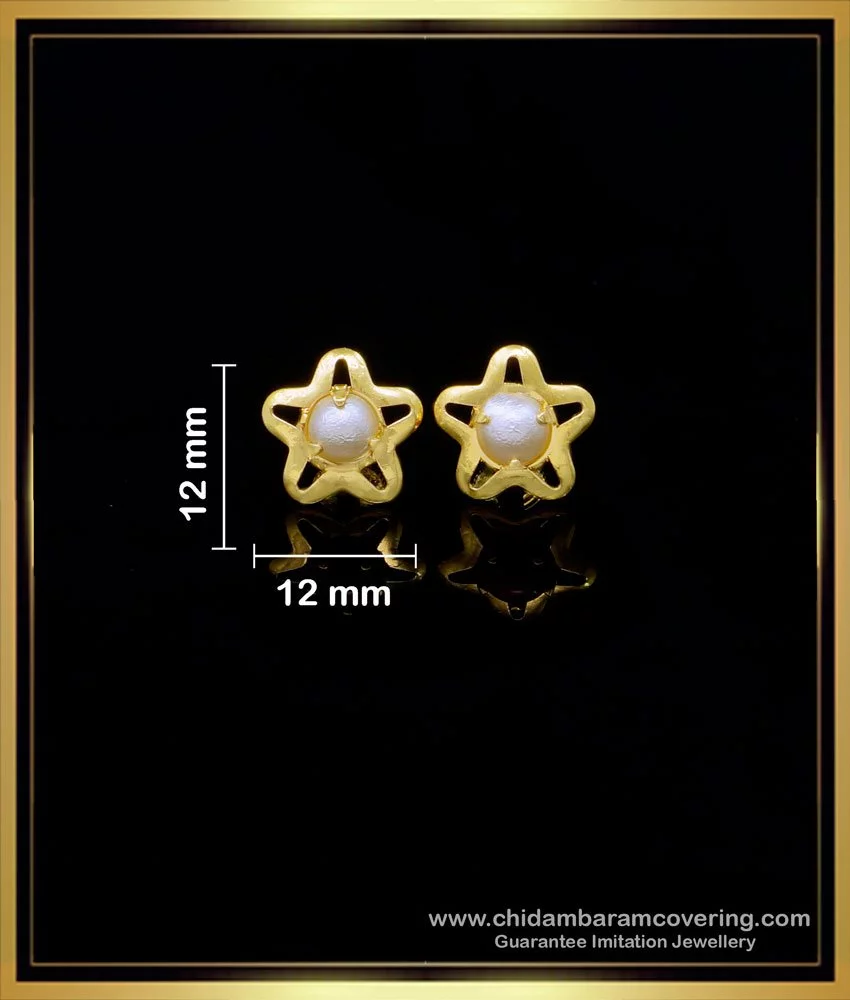 540ae6b0f6ac6e155062f3dd4f0b2b01 | Simple gold earrings, Simple earrings,  Diy gold earrings