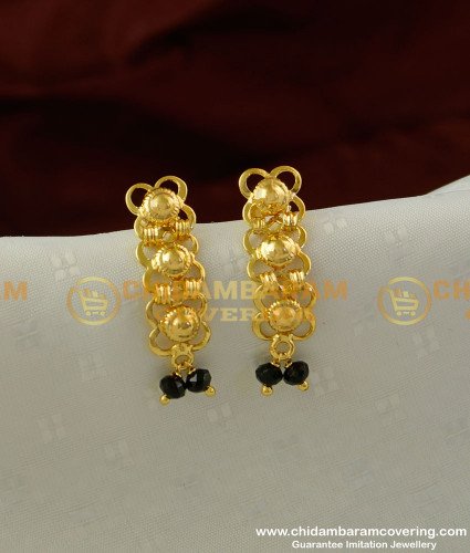 ERG216 - Light Weight Gold Plated Fancy Crystal Earring Design Online