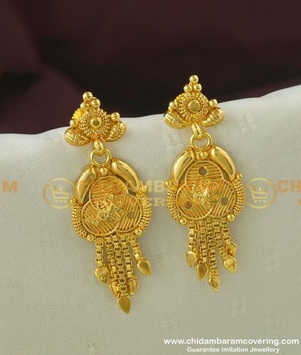 ERG337 - Light Weight Gold Inspired Earrings Gold Covering Jewellery Buy Online