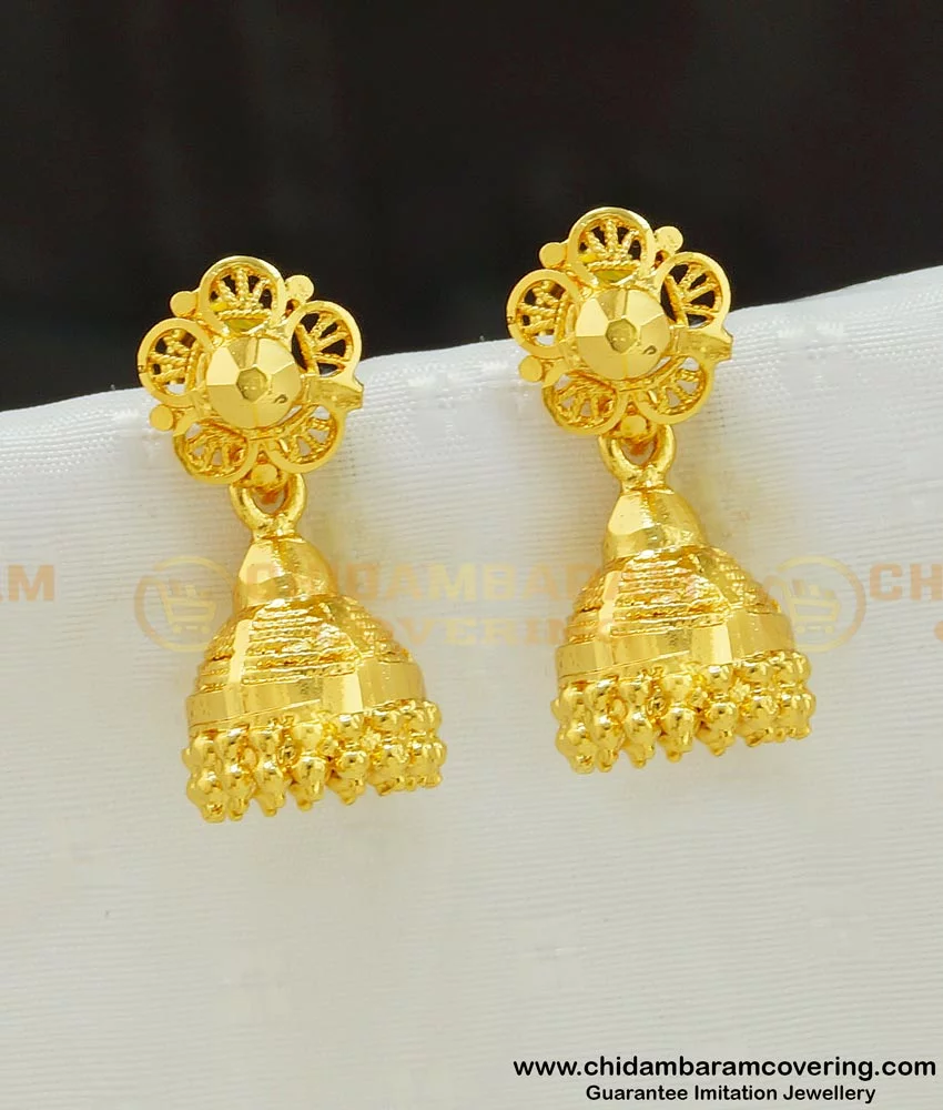 Buy Sukai Jewels Ethnic Traditional South Indian Design Gold Plated  Kaanchian Earring for Women and Girls Online at Best Prices in India   JioMart
