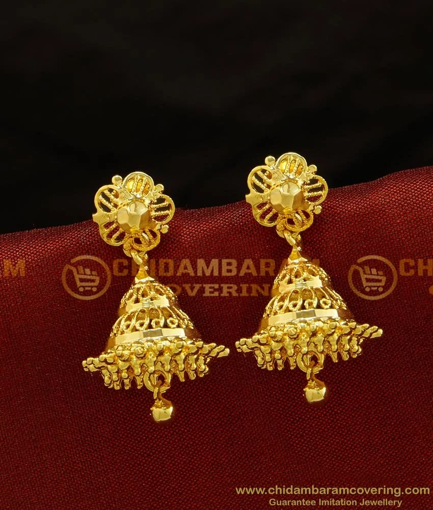 8-10 Color Available New Stylish Polki Oxidize Jhumka Set at Rs 1250/pair  in Jaipur