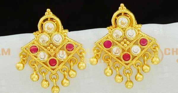 Customise & Buy Gold Earrings Designs Online at Sneha Rateria – Sneha  Rateria Store