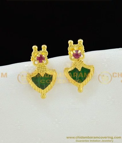 Silver/Red, elephant enamel with crystal rhinestone dangle earrings –  FashionMojos.com