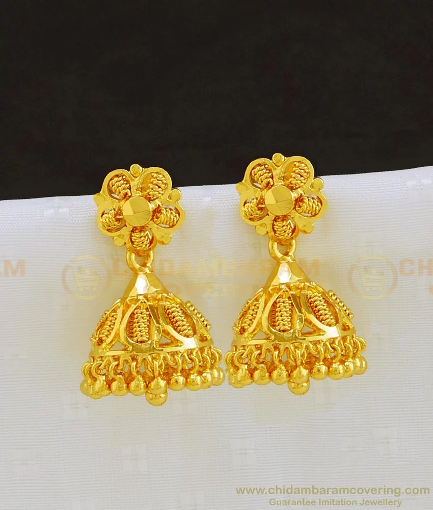 Buy online Gold Plated Handcrafted Kundan Studded Peacock Jhumka Earrings  from Imitation Jewellery for Women by Silvermerc Designs for 1519 at 62  off  2023 Limeroadcom