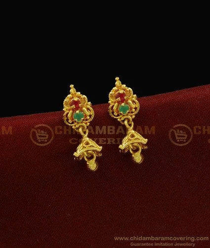 Flipkart.com - Buy sk beauty Wedding Traditional Jhumka earrings for girls  women Crystal, Beads Alloy Jhumki Earring Online at Best Prices in India