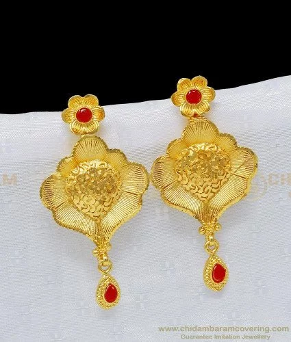Chandhbalis | Gold earrings models, New gold jewellery designs, Bridal gold  jewellery designs