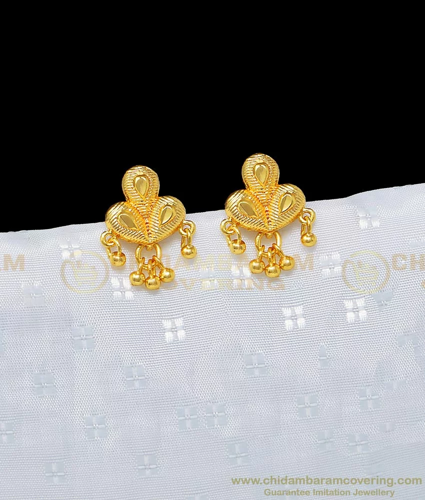 Buy New Model Small Ear Studs Daily Wear Flower Design Small ...
