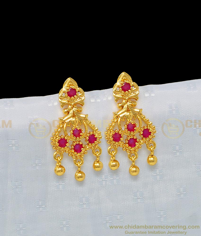 gold latkan earrings, 