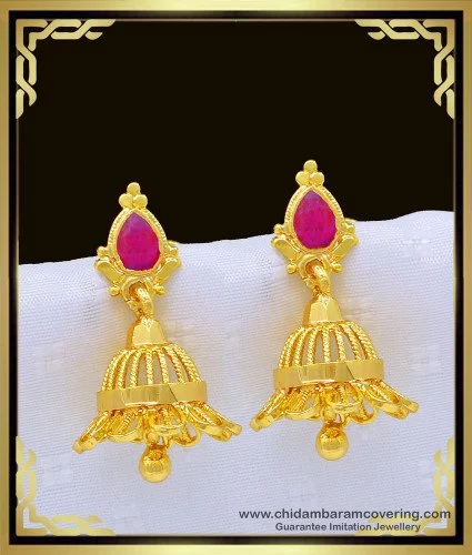 Latest jhumka designs collection | Gold earrings jhumka design | Gold  jhumki collection | Kaurtrends » Kaur Trends®