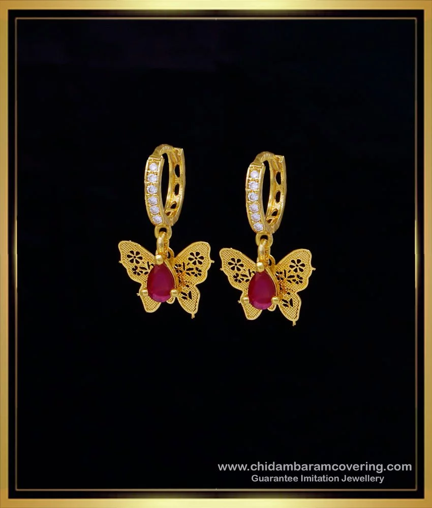 24k Gold Titanium Bali Hoop Earrings – HandTstudio-sgquangbinhtourist.com.vn