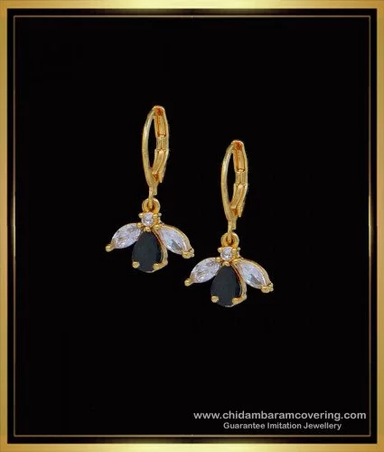 ER16095 Floral Design Beautiful Chand Bali Earrings South Screw AD  Jewellery Online | JewelSmart.in