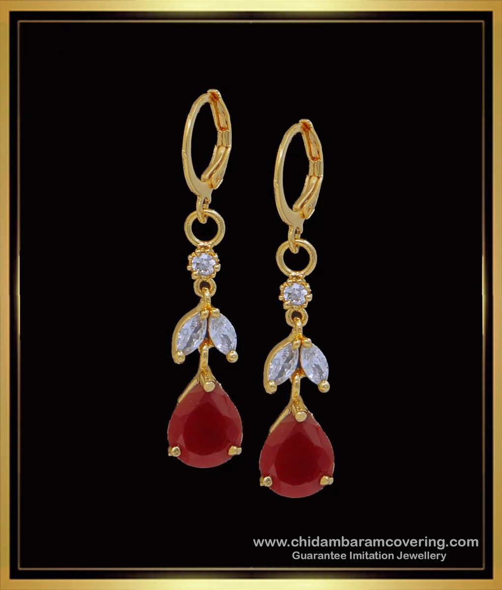 ELEME IMITATION JEWELLERY EARRINGS GOLD PLATED 24 CARAT MICRO GOLD PLATED  EARRINGS WITH SOUTH SCREW BACK PREMIUM QUALITY