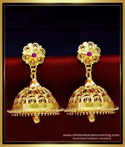 Gizemli Aksesuar Women's Gold Color Heart Model Design Steel Earrings -  Trendyol