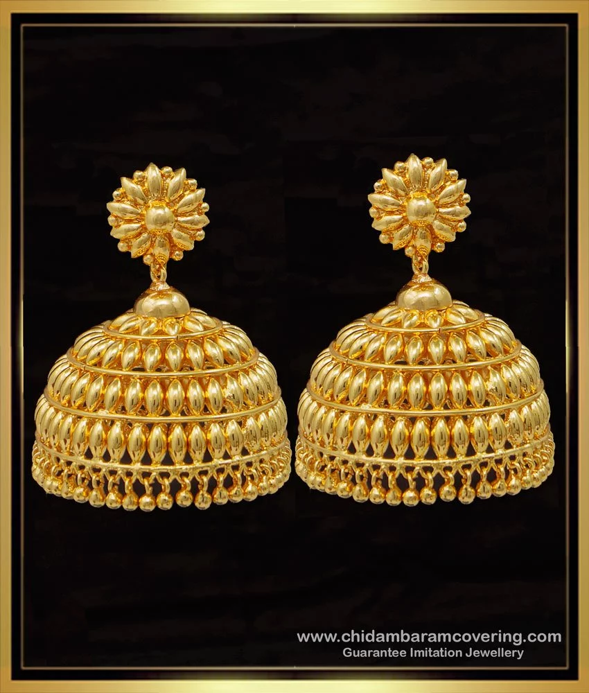 Bridal gold earrings collections|gold earrings design|gold jewellery|latest gold  earrings|earringss - YouTube