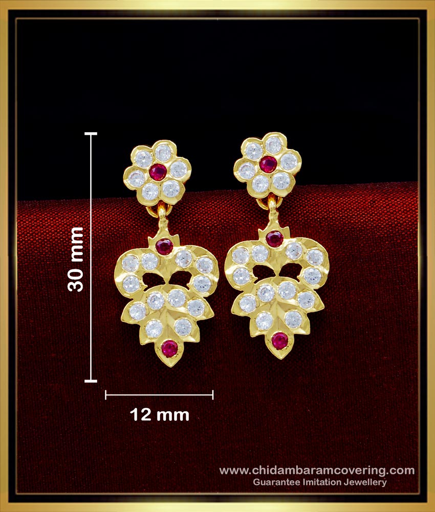One Gram Gold Plated Daily Use Impon Thodu Earrings