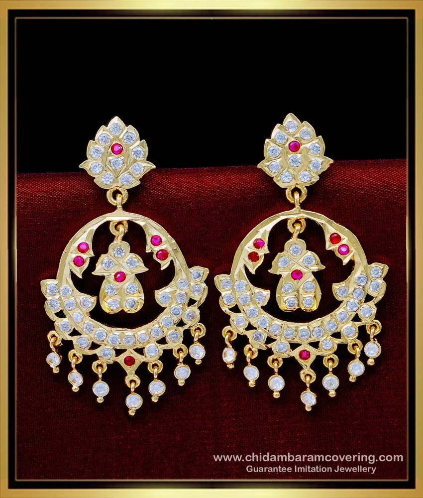 Latest Design Of Gold Earrings - By Jewellery Hat® - Fashion Jewellery