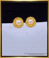 Beautiful Pearl Earrings Artificial 1 Gram Gold Jewellery