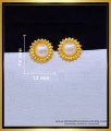 Beautiful Pearl Earrings Artificial 1 Gram Gold Jewellery