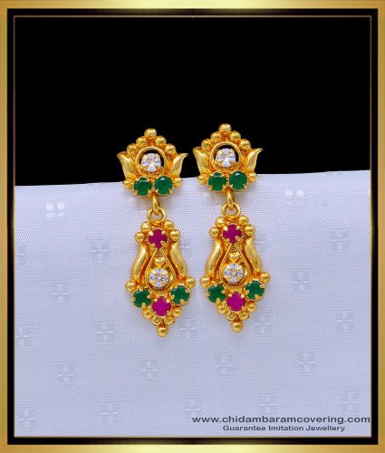 ERG1653 - Best Quality Gold Plated Earrings with Guarantee Online