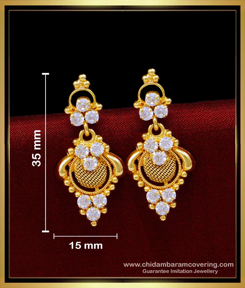 Luxe Double Stone Stud Earrings – Made By Mary-megaelearning.vn