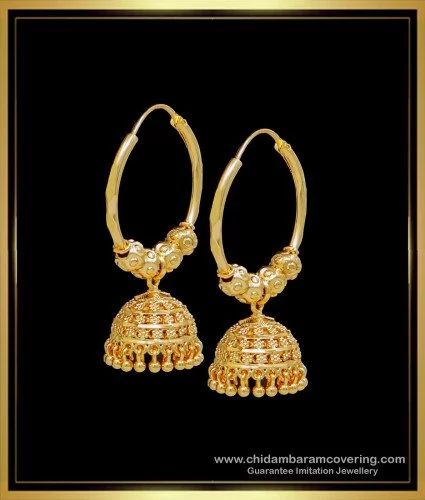 Gold hoop earrings with braided design – ranajewels-sgquangbinhtourist.com.vn