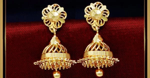 erg1703 latest jhumka design artificial gold plated jewellery 1