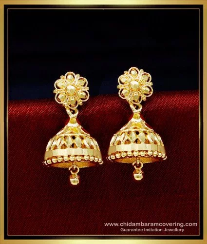 Buy Sriya Kempu Jadau Jhumka Earrings | Tarinika