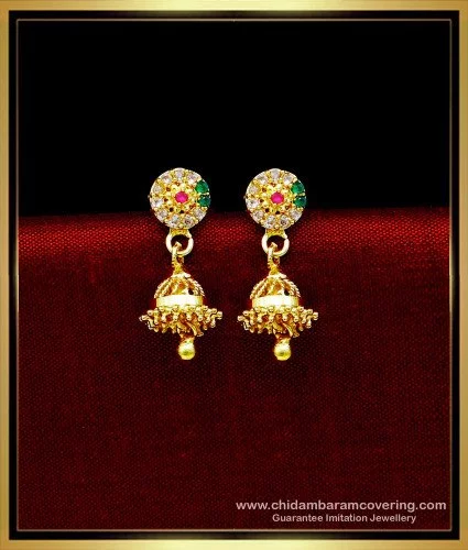 Gorgeous gold flower earrings, contemporary design, ideal for everyday wear  | Earrings, Rose gold earrings, My jewellery