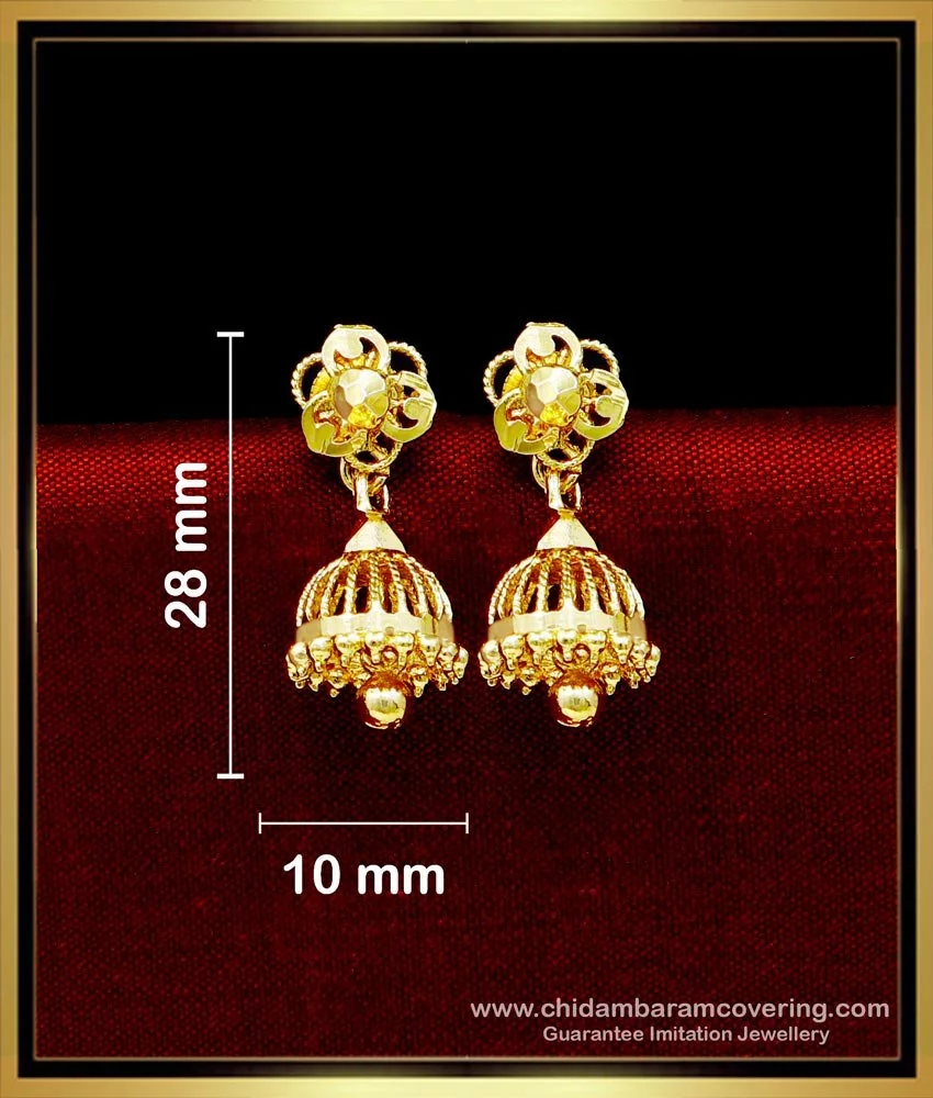 Shahinur Traditional Antique Gold Plated Earrings – KaurzCrown.com