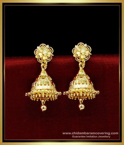 Karatcart Kundan Stud Earrings with Red Stones  Amazonin Jewellery