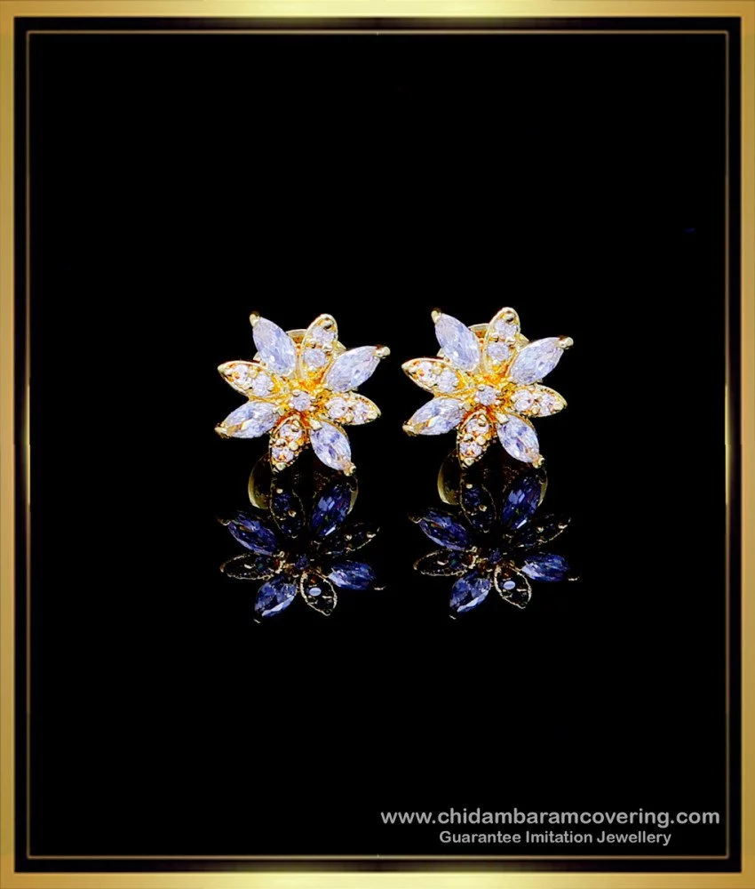 4 Grams Gold Earrings New design - YouTube | Gold earrings designs, Gold  earrings models, Gold necklace designs