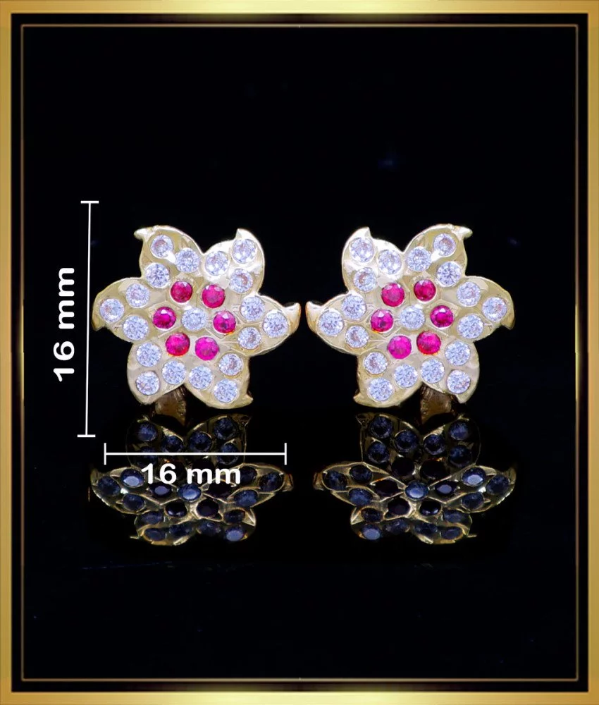 Buy online Pink Metal Earring from fashion jewellery for Women by Karatcart  for ₹659 at 70% off | 2024 Limeroad.com