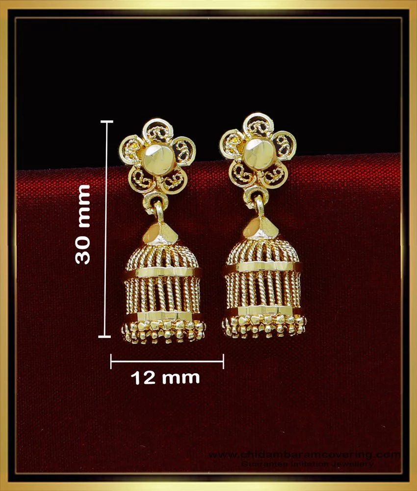 South Indian style earrings – WEDDING JEWELS