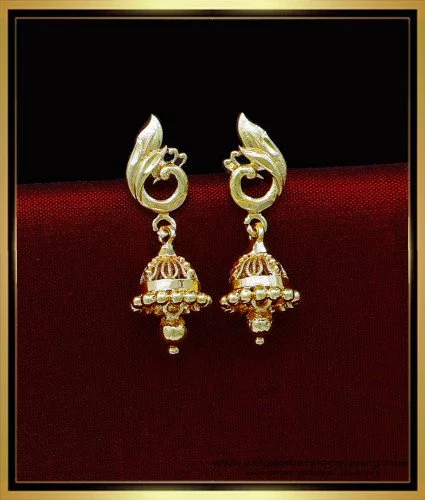 New Daily Wear Gold Long Earring Designs With Weight And Price || Apsara  Fashions - YouTube