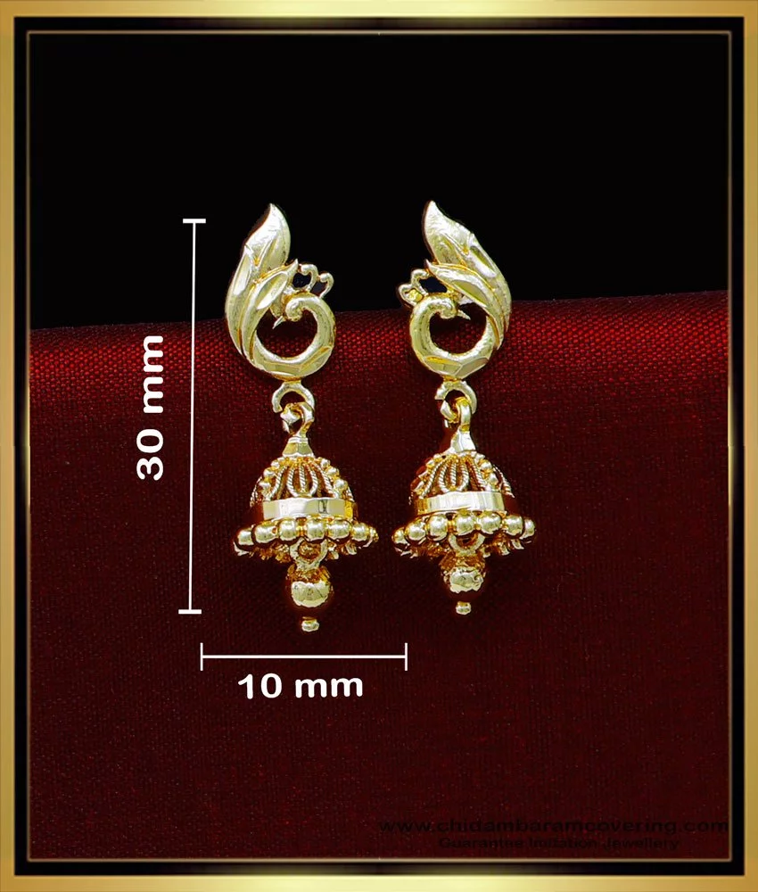 Buy Silver Jhumkas & Earrings Online - Rupi Ana Jhumka by Quirksmith