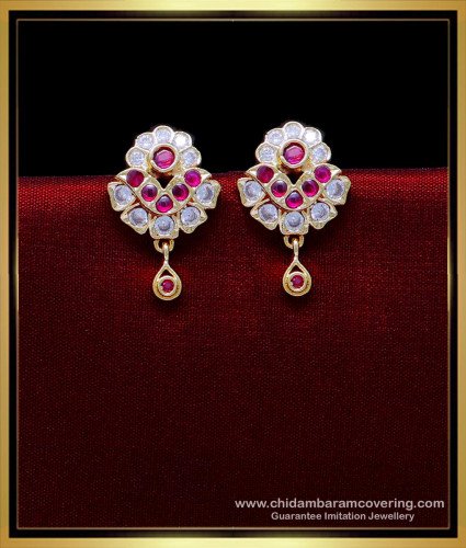 ERG1874 - New Flower Design Impon Stud Earrings for Women Fashion