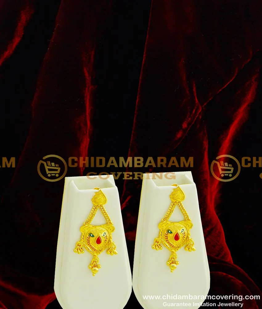 Ethnic Indian Gold Plated Traditional Wedding Kundan Chandbali Heavy  Earrings | eBay