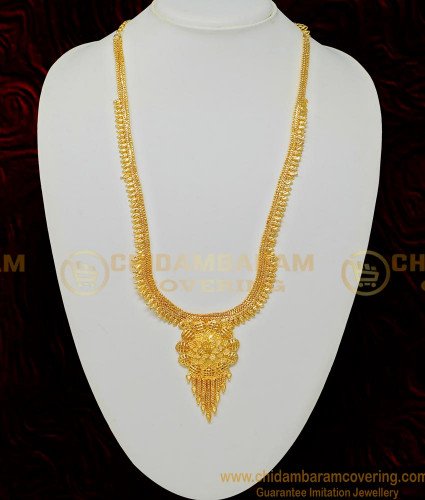 HRM490 - Stunning Gold Bridal Wear Calcutta Mini Haram 1 Year Guarantee Haram Online