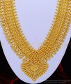 one gram gold jewellery, gold plated jewellery, kerala haram, mango mala, gold covering, chidambaram covering, micro plating haram, kerala long haram, 