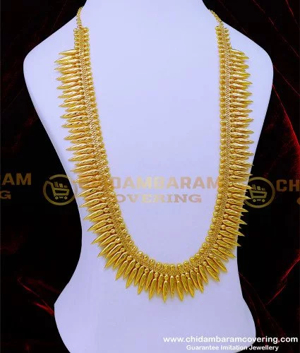 Buy Latest Dubai Jewellery First Quality Real Gold Design Light Weight  Haram with Earring Set Online