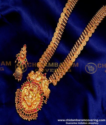 HRM910 - Premium Quality Traditional Temple Jewellery Set for Marriage