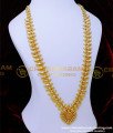 kerala haram design, kerala gold necklace designs, kerala traditional jewellery, kerala covering jewellery online shopping, long mango haram designs in gold, light weight jewellery, gold plated jeweller