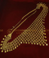 HIP008 - Real Gold Design Kerala Style Net Pattern Wedding Ottiyanam Bridal Wear Hip Chain Wedding Jewellery Online