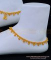 gold kolusu, gold payal. gold anklet, light weight anklet, gold covering anklet, covering kolusu, payal design, padasaram models, kolusu dedign