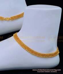 ANK107 - 10.5 Inches Real Gold Design Gold Beads Bridal Wear Gold Covering Thanga Kolusu Design Buy Online