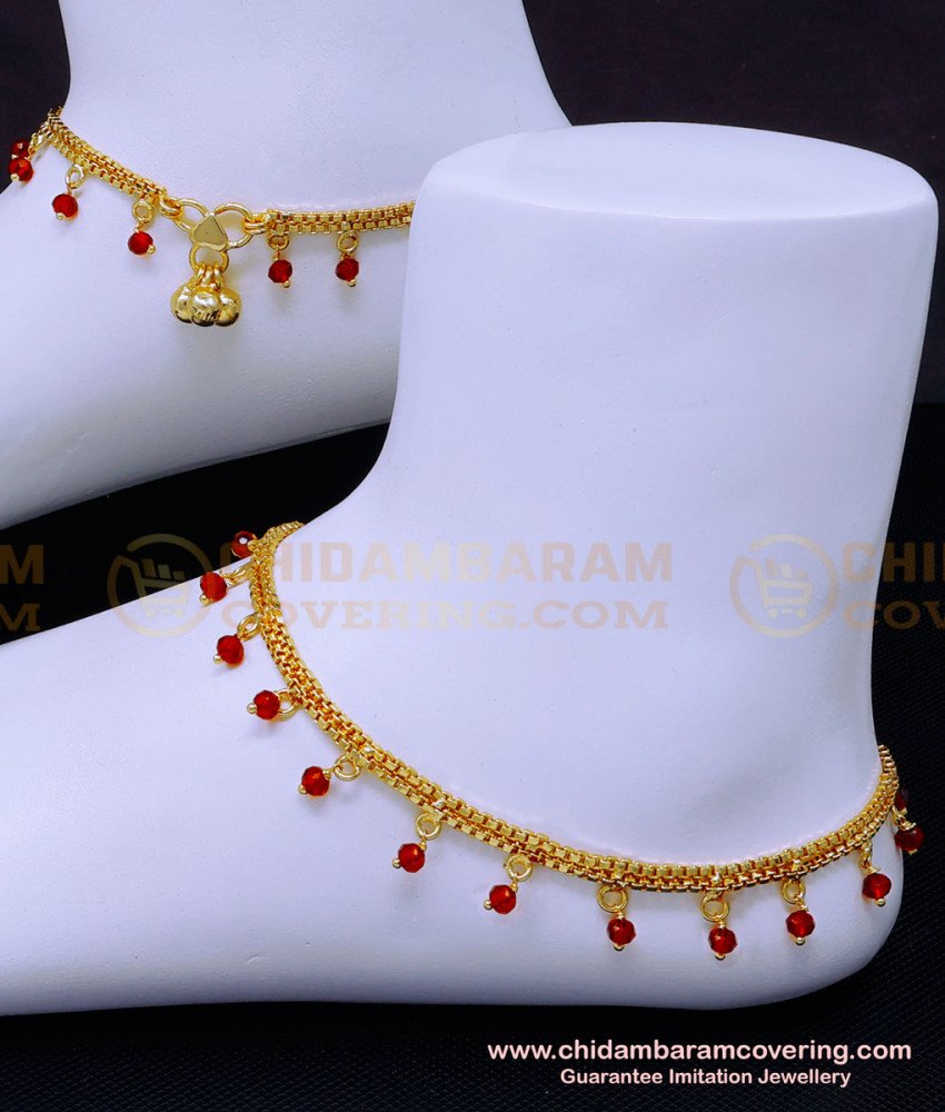 black moti anklet, crystal anklet, karimani kolusu, fancy anklet, , gold covering kolusu, gold covering padasaram, crystal kolusu designs