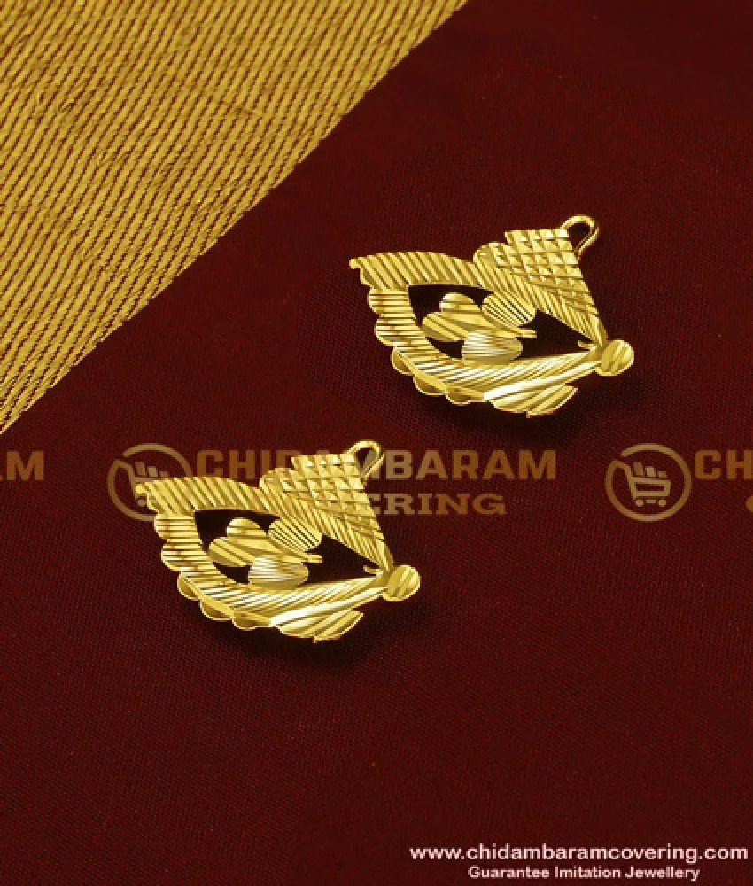 Buy Gold Plated New Design Bridal Wear Side Hair Clips Hair Accessories  South Indian Jewelry