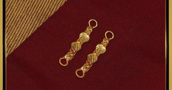 14K Gold Plated Brass Metal Ear Studs Back side Stopper Earring Back Stoper Ear  Rings Stoper